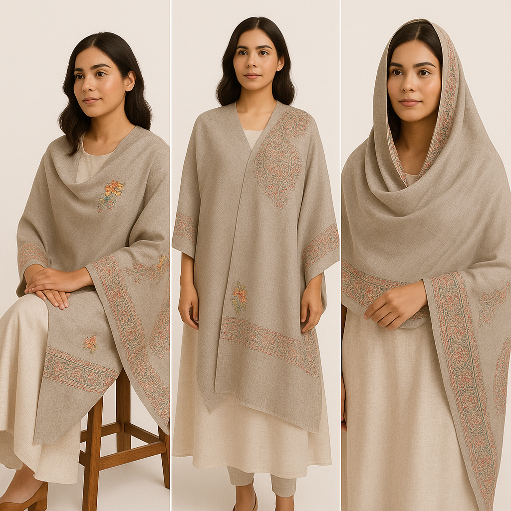 Winter shawl