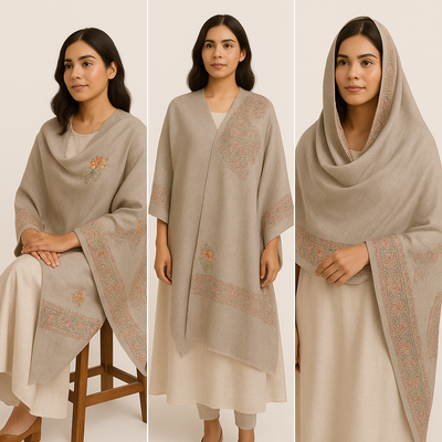 Winter shawl